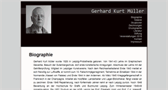 Desktop Screenshot of gerhard-kurt-mueller.de